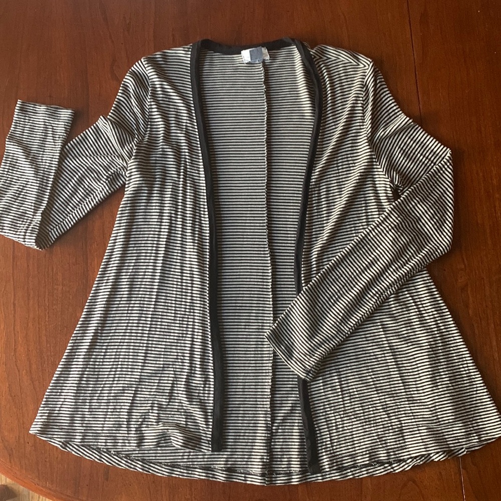 Women’s Old Navy striped Open-Front top - size small - Picture 6 of 9